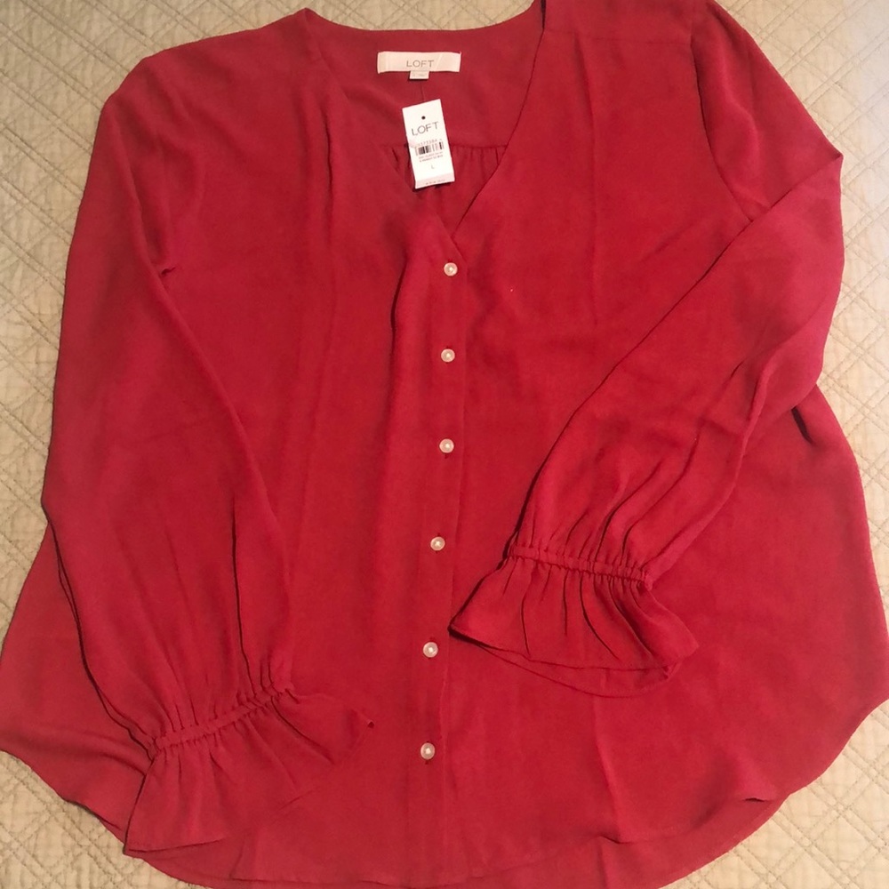 Pink blouse
